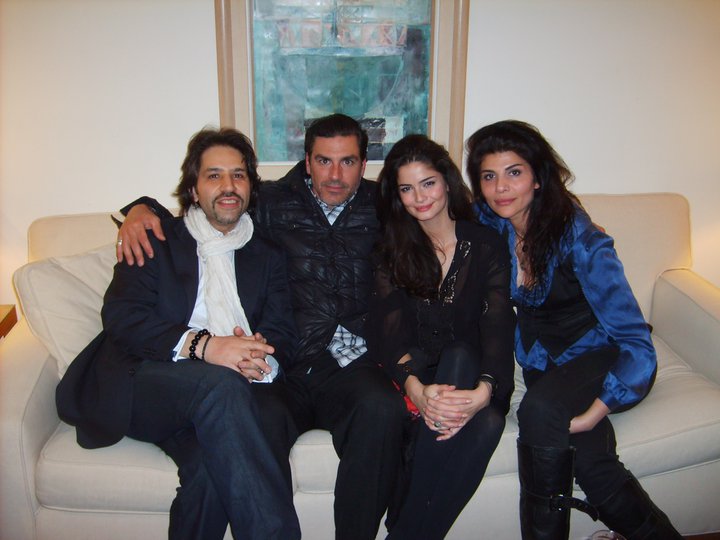 With Naz Homa, Shermine Shahrivar and Eric Etebari.