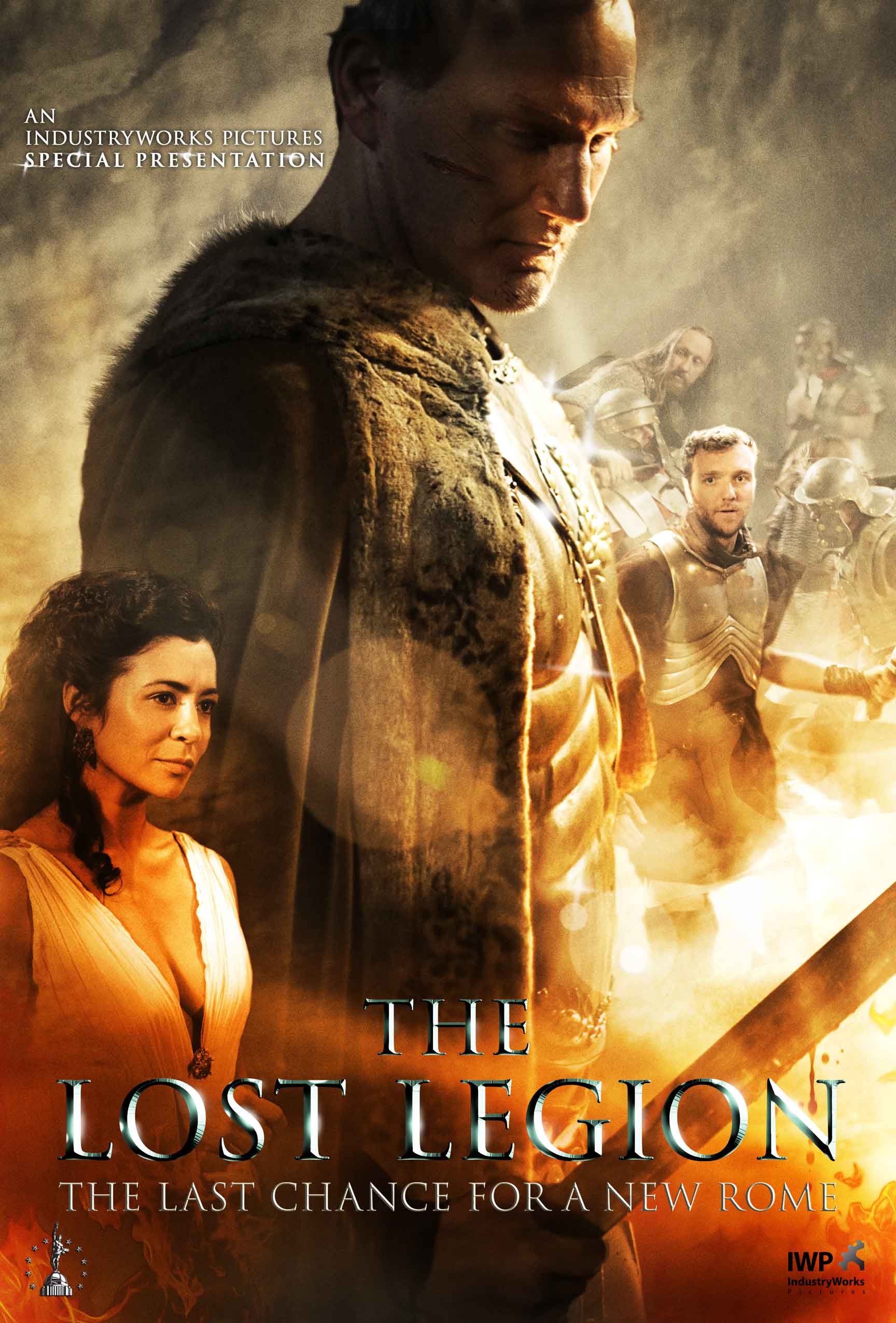 Brian Caspe, Michelle Lukes and Tom McKay in The Lost Legion (2014)