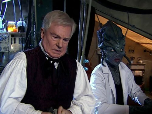 Still of Derek Jacobi and Chipo Chung in Doctor Who (2005)