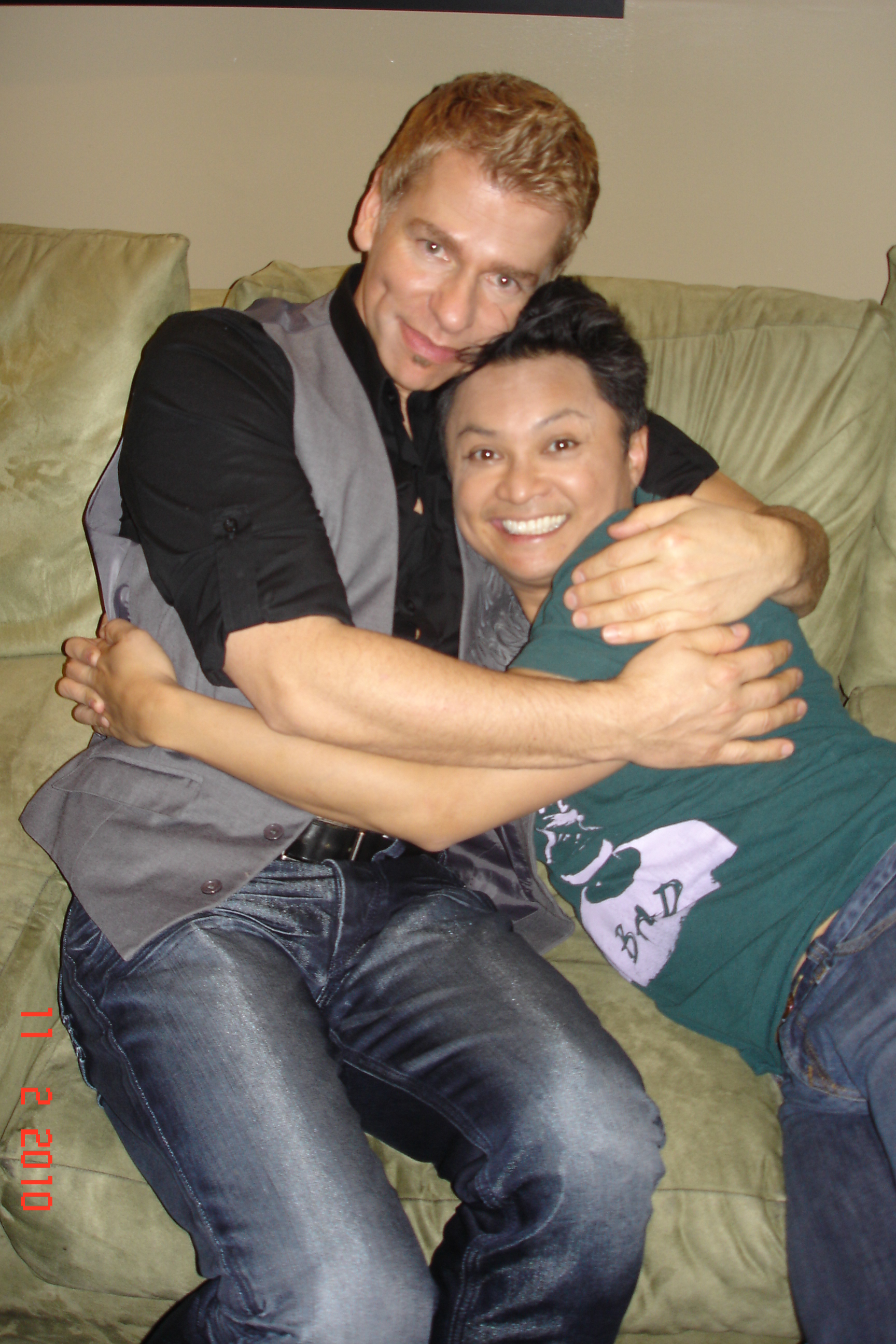 Todd Sherry and Alec Mapa in GOING DOWN IN LA LA LAND.
