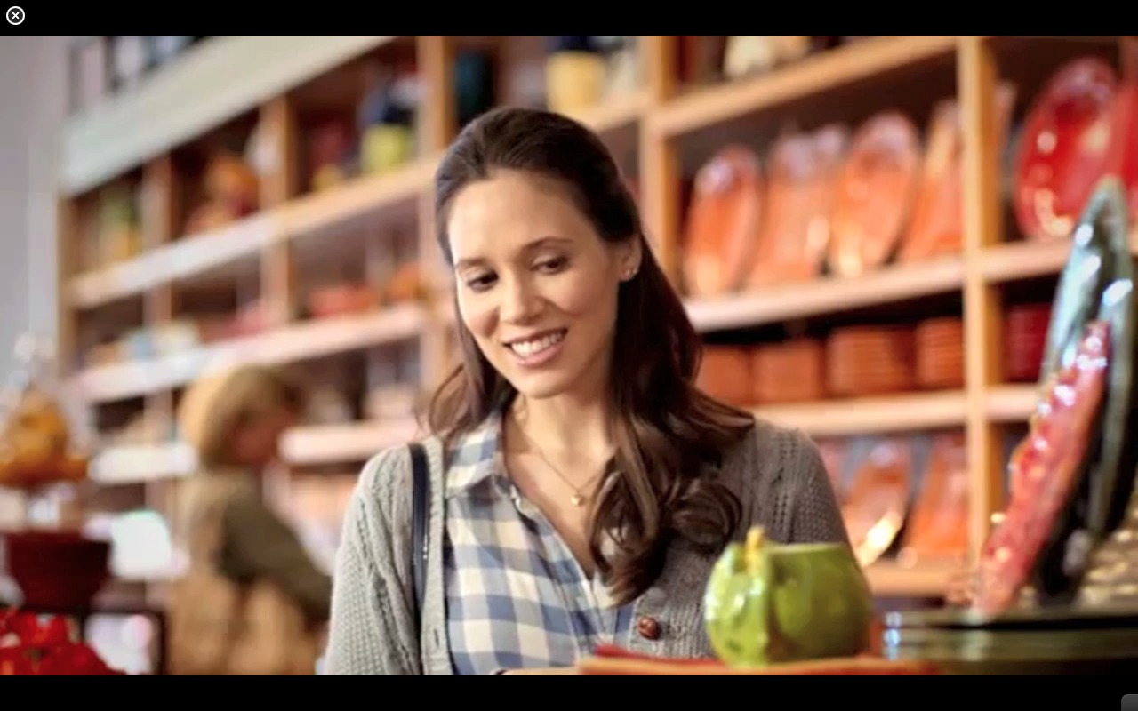 Melissa Strom in Little Something for Pier I Imports