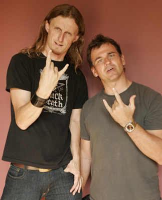 Sam Dunn and Scot McFadyen at event of Metal: A Headbanger's Journey (2005)