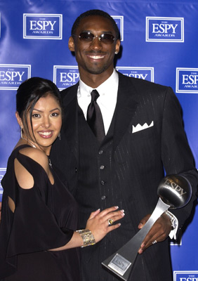 Kobe Bryant and Vanessa Laine Bryant at event of ESPY Awards (2002)