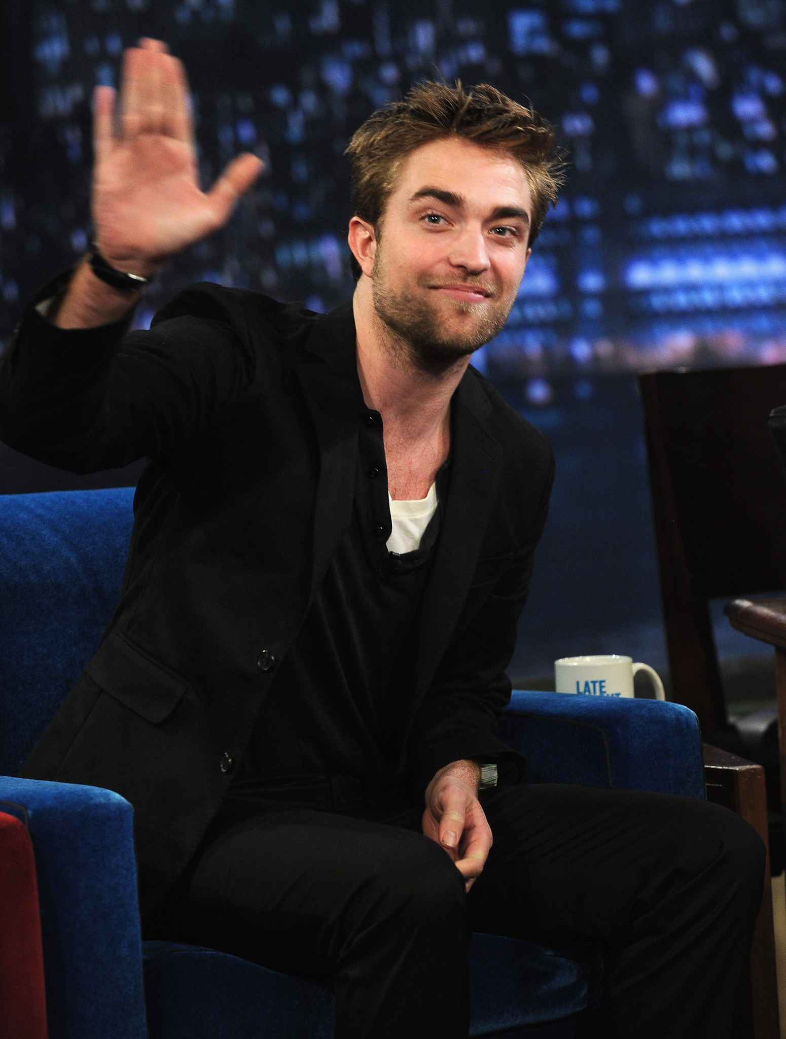 Robert Pattinson at event of Late Night with Jimmy Fallon (2009)