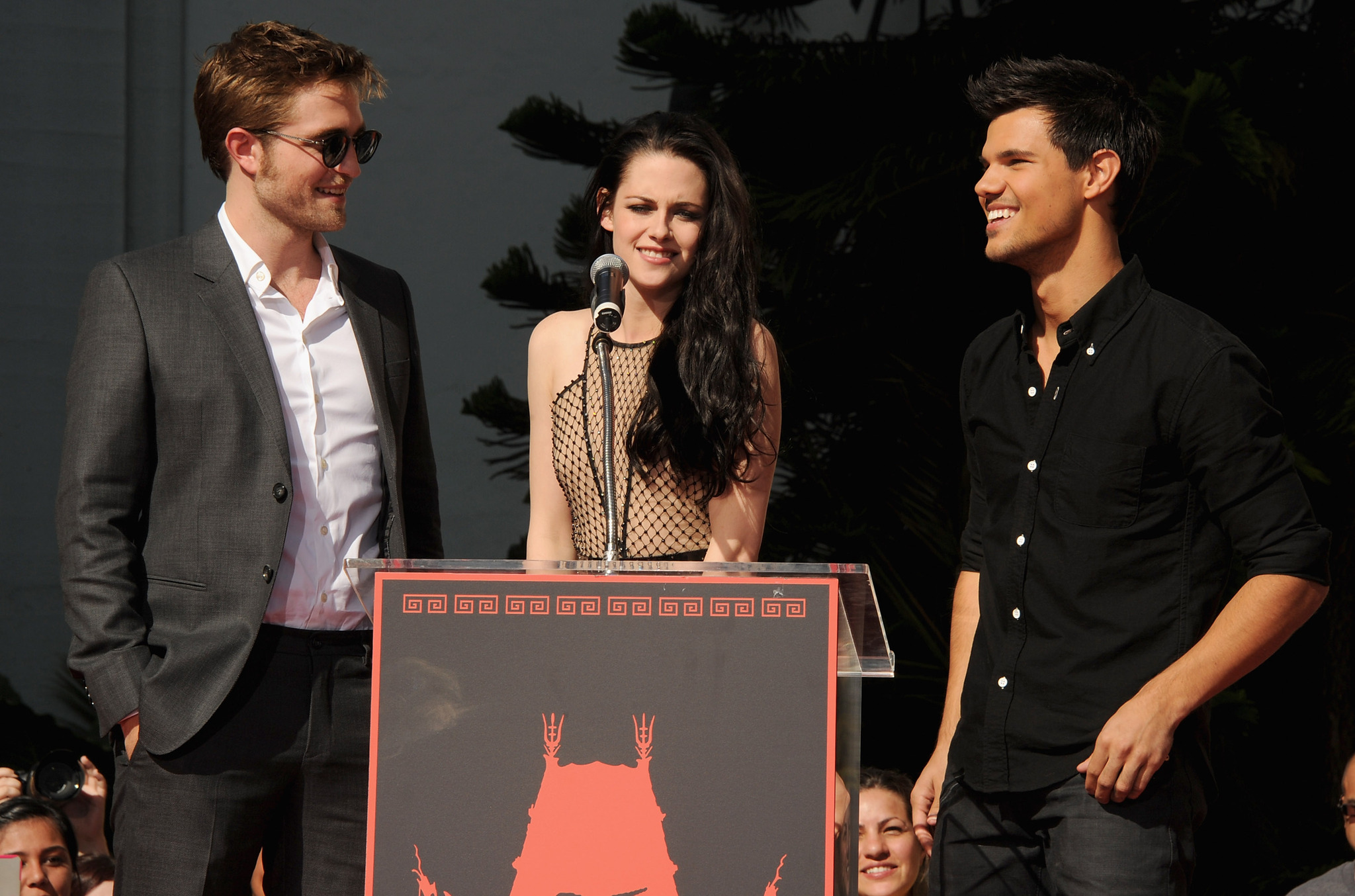 Kristen Stewart, Taylor Lautner and Robert Pattinson