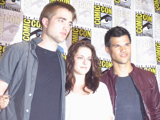 Kristen Stewart, Taylor Lautner and Robert Pattinson