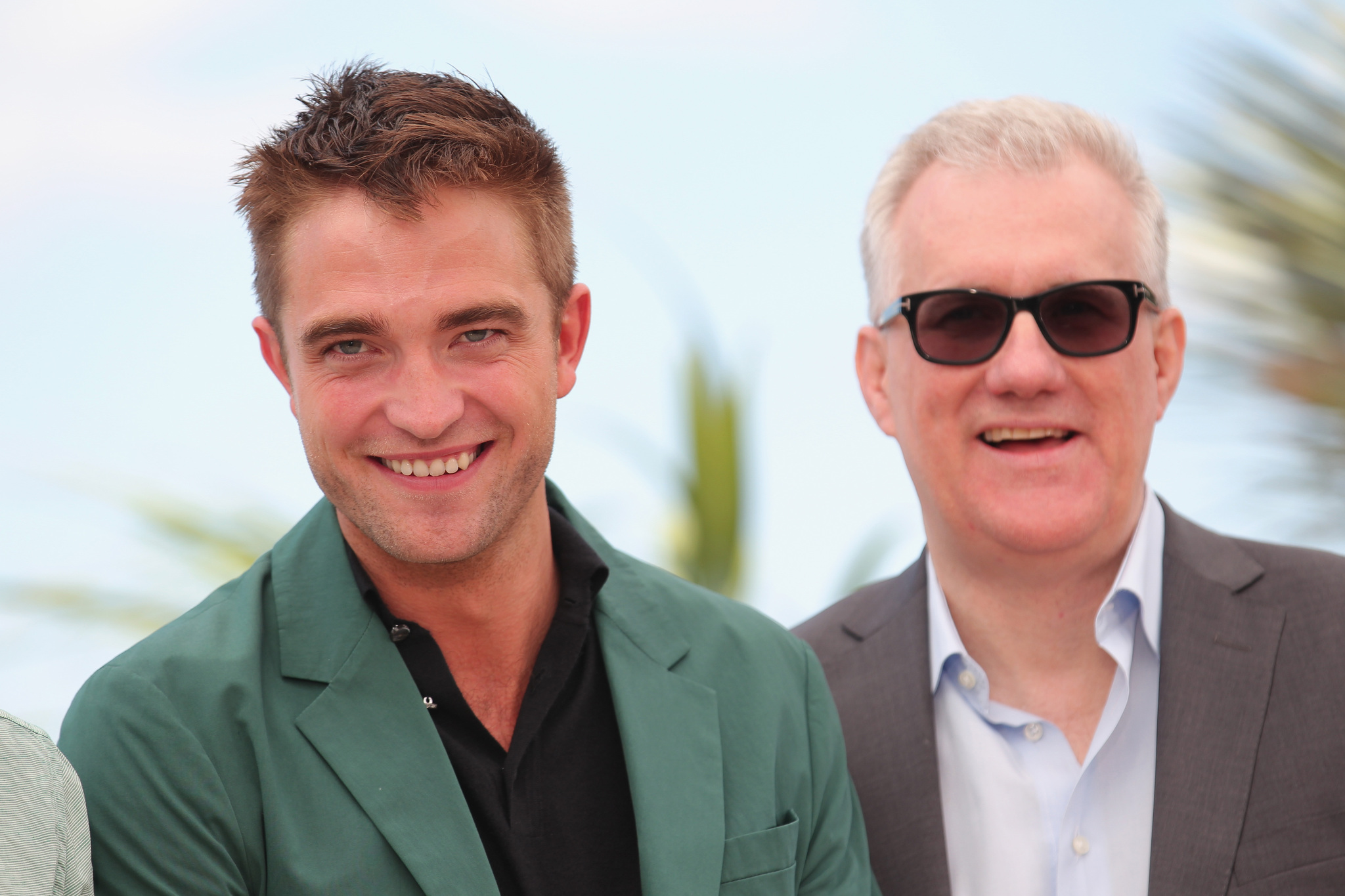 David Linde and Robert Pattinson at event of The Rover (2014)