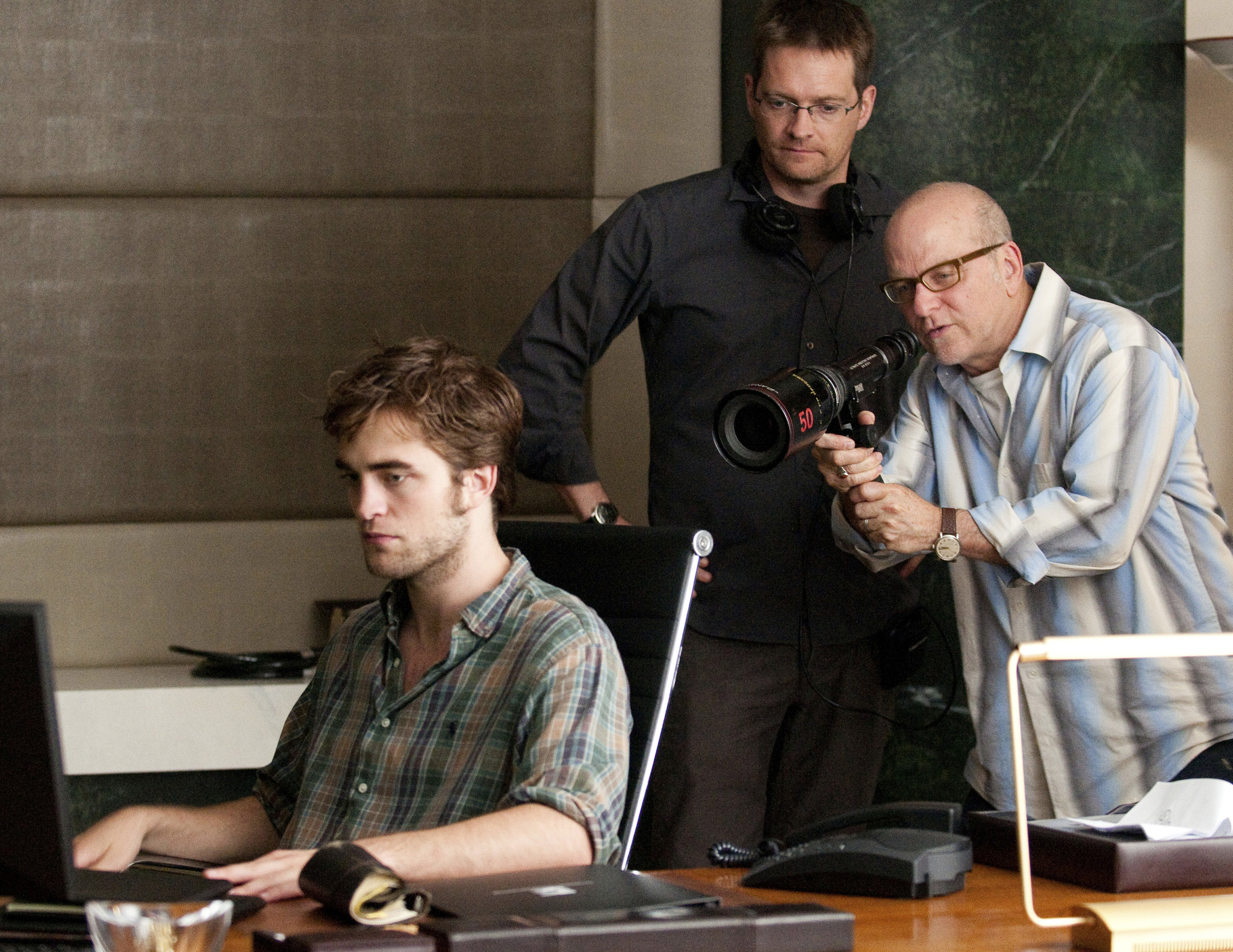 Still of Allen Coulter and Robert Pattinson in Prisimink mane (2010)