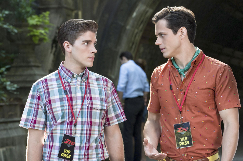 Still of Jake Robinson and Brendan Dooling in The Carrie Diaries (2013)