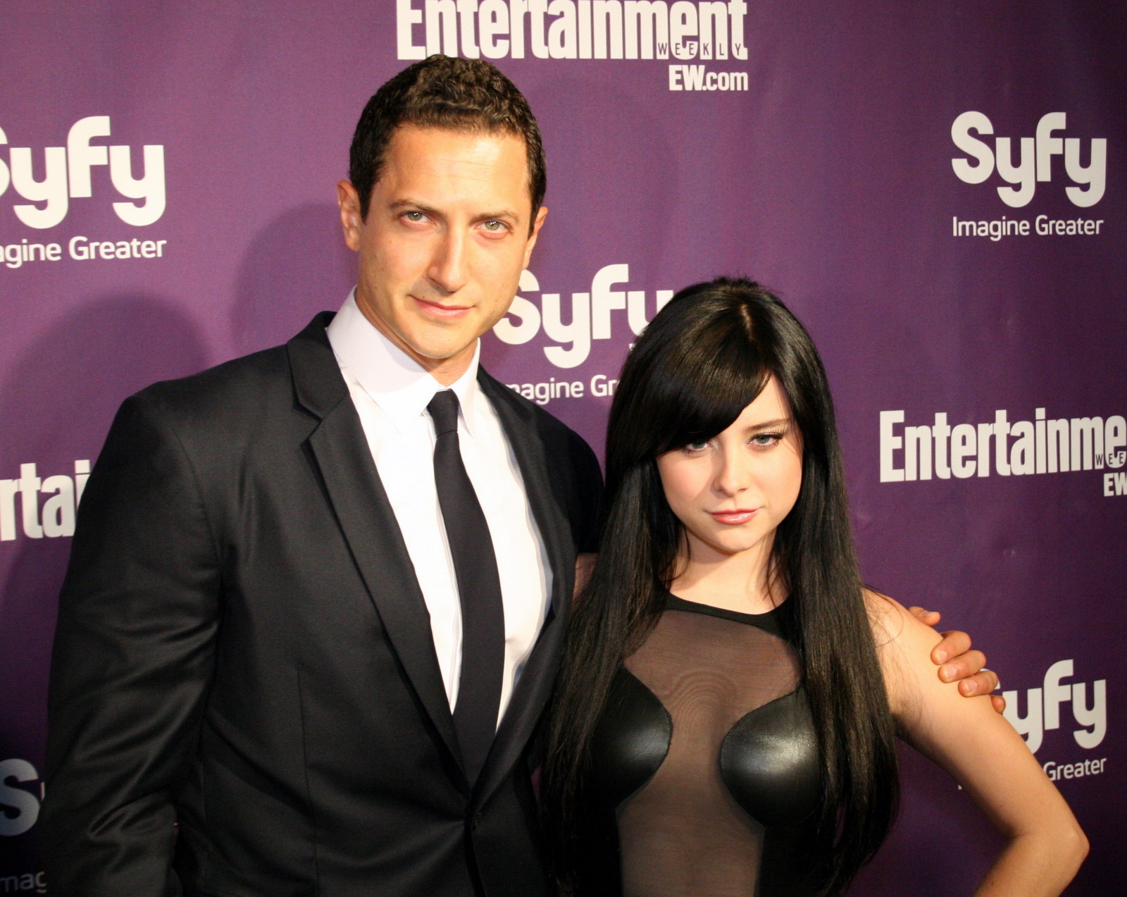 Alessandra Torresani and Sasha Roiz