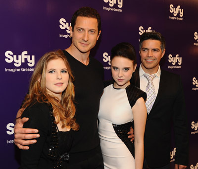 Alessandra Torresani, Esai Morales, Sasha Roiz and Magda Apanowicz