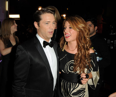 Jason Priestley and Shenae Grimes-Beech