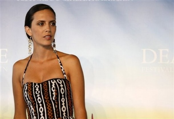 Paola Mendoza at the 35th Annual American Film Festival in Deauville