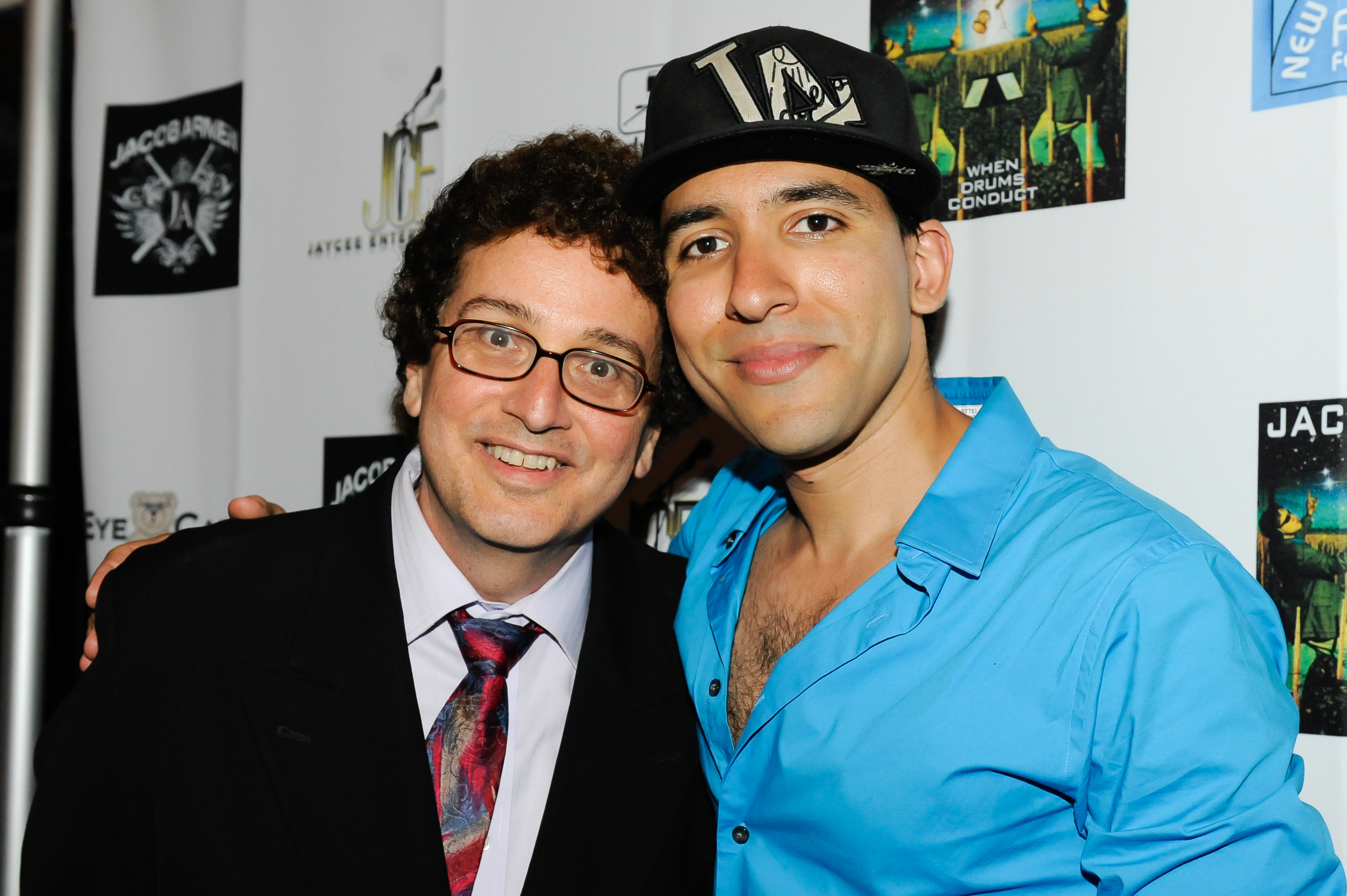 Randy Bellous & World Class Drummer Jacob Armen at an Eye Care 4 Kids Fund Raising event at the House of Blues on the Sunset Strip.