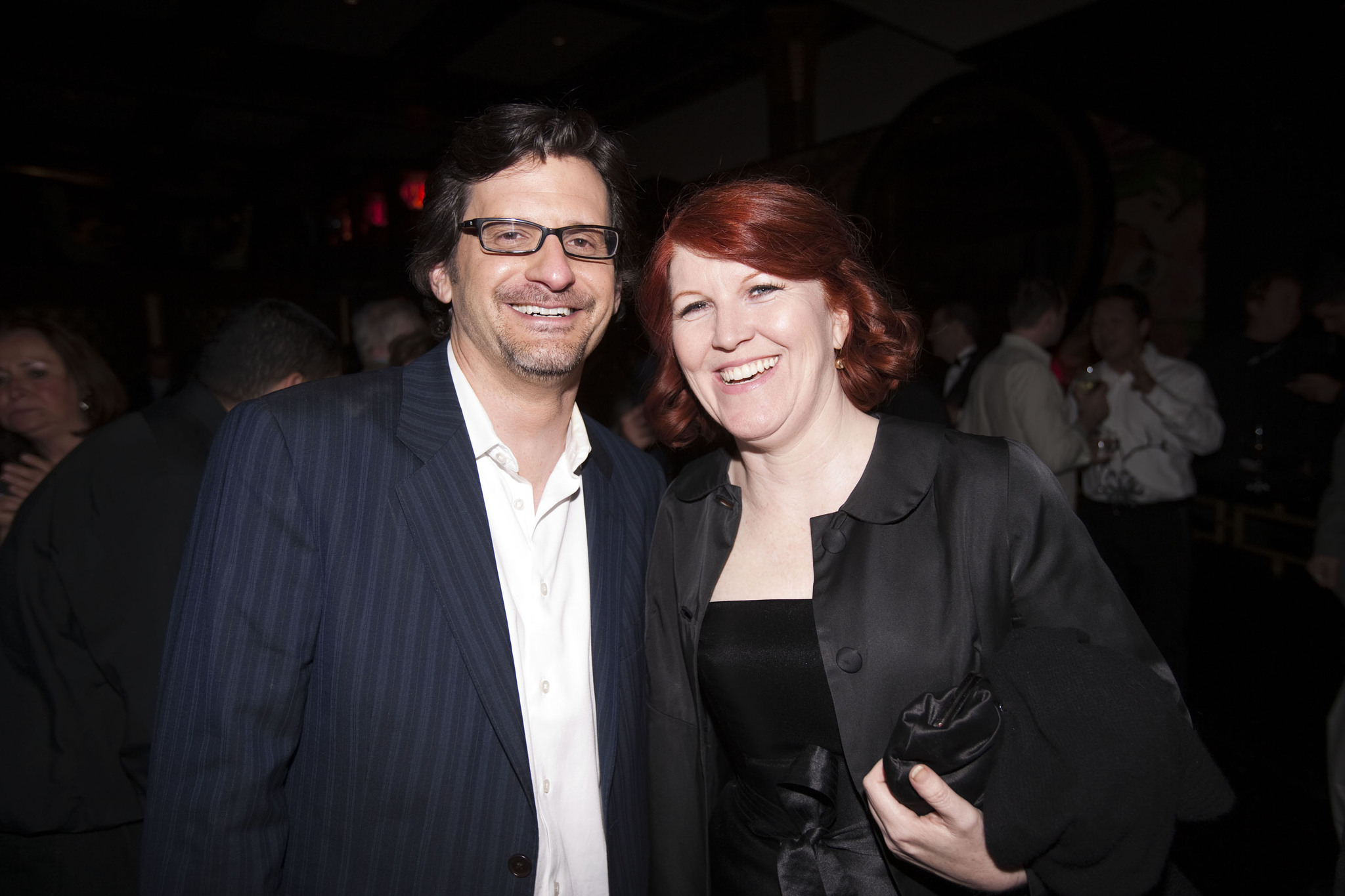 Kate Flannery and Ben Mankiewicz