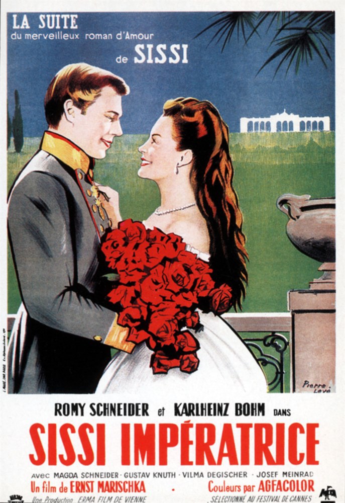 Still of Romy Schneider and Ernst Marischka in Sissi - Die junge Kaiserin (1956)