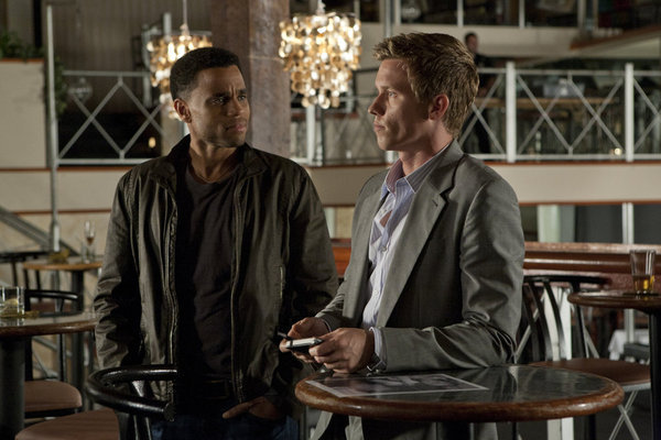 Still of Michael Ealy, Warren Kole and Wes Mitchell in Common Law: Performance Anxiety (2012)