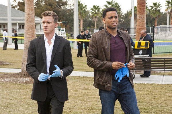 Still of Michael Ealy and Warren Kole in Common Law (2012)