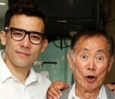 With George Takei