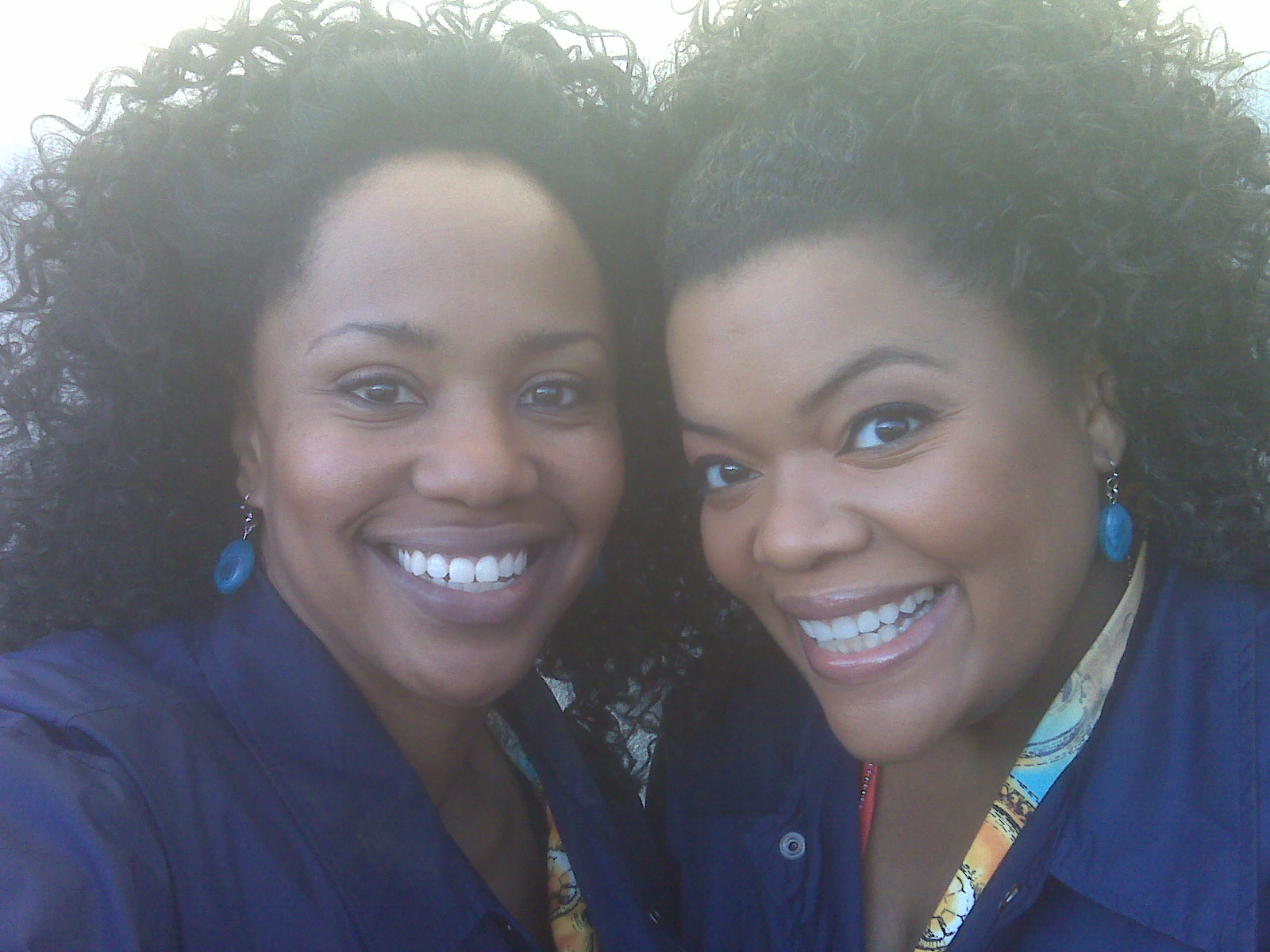Doubling Yvette Nicole Brown on the Set of Community