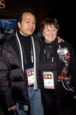 Vilsoni Hereniko and Jeannette Paulson Hereniko at event of Pear ta ma 'on maf (2004)