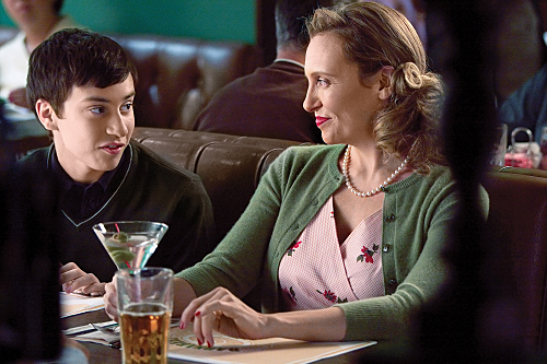 Still of Toni Collette and Keir Gilchrist in United States of Tara (2009)
