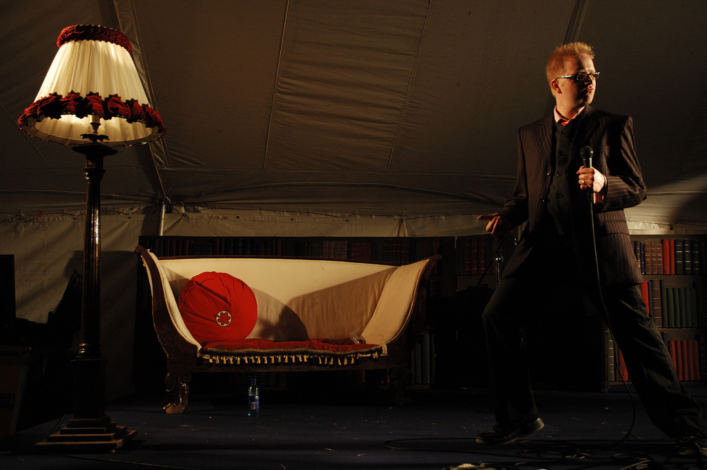 Latitude Festival, Literary Tent - part of The Book Club Show with Robin Ince.