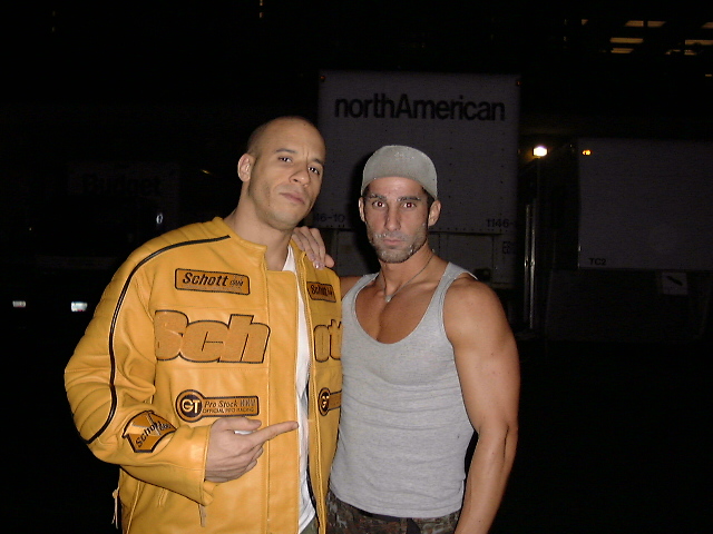 On the set of The Chronicles of Riddick (2004)