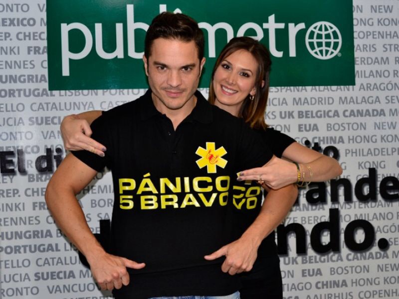 Panic 5 Bravo, promo tour, Kuno Becker, Aurora Papile