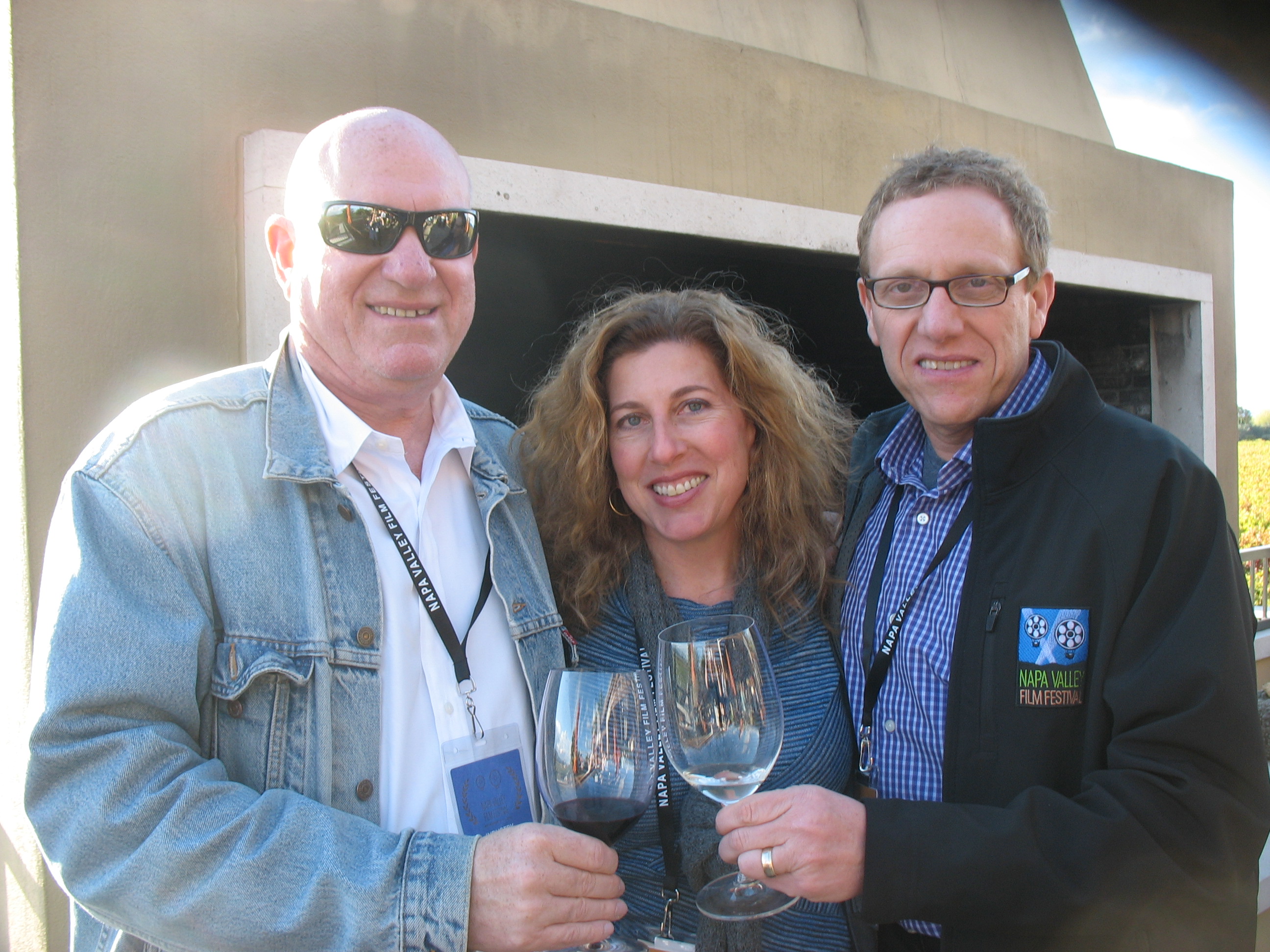 with Paul Zaentz and Marc Lhormer Napa Valley Film Festival 2012