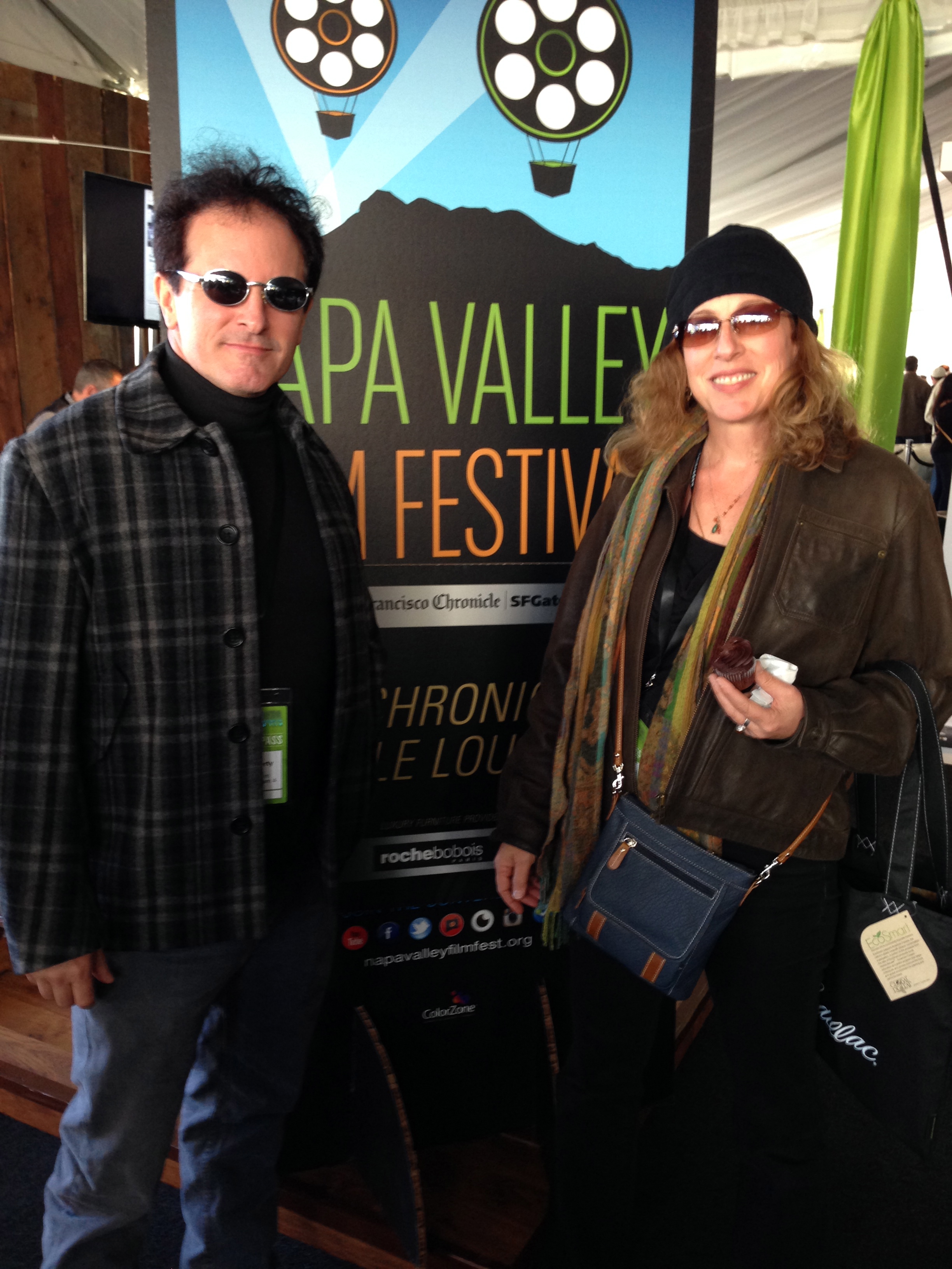 with Larry Laverty at the 2013 Napa Valley Film Festival