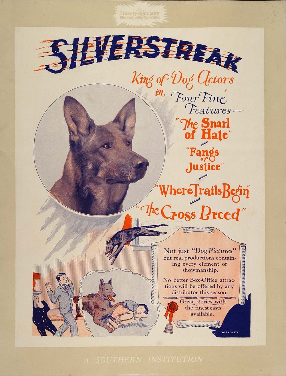 Silver Streak in Fangs of Justice (1926)