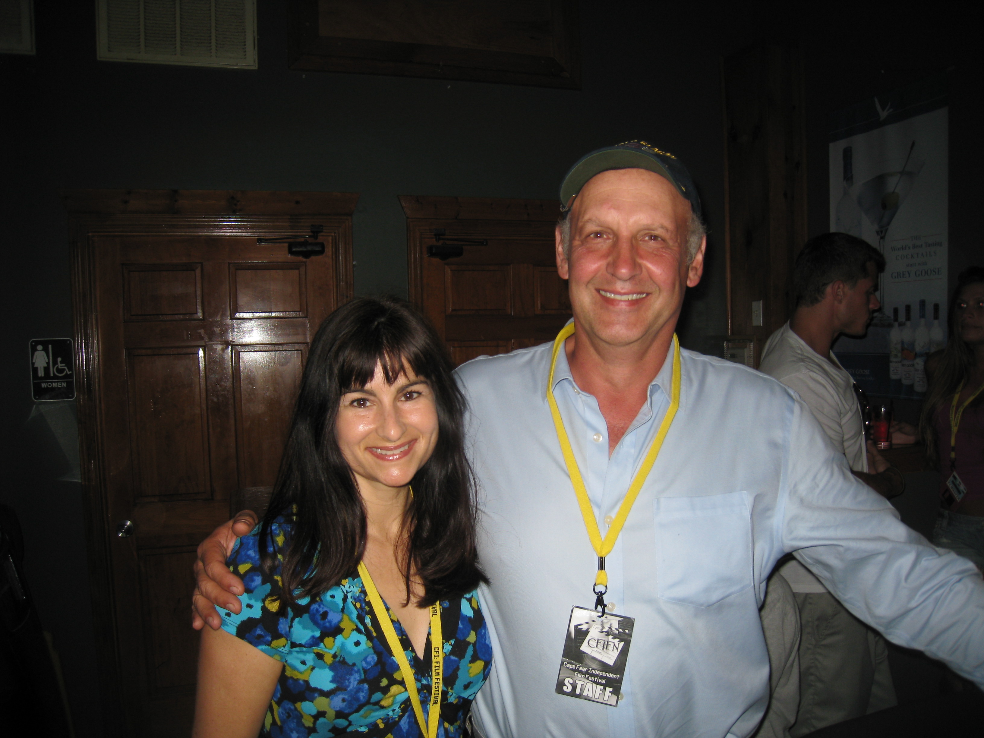 Vickie Hannah & Nick Searcy at the Cape Fear Independent Film Festival