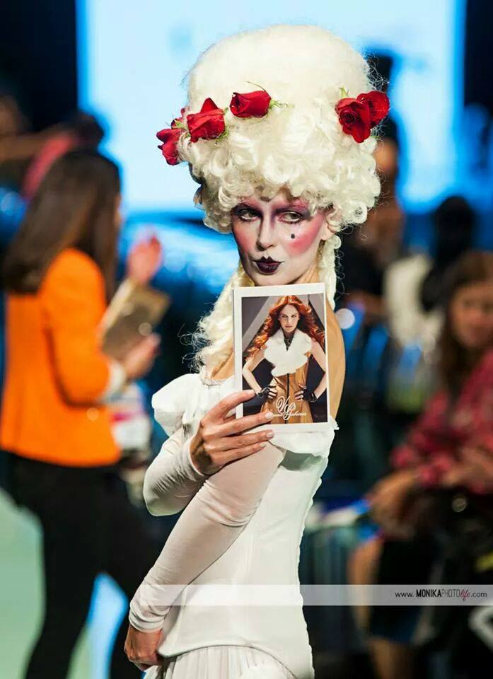 Muse of fashion show by Viviana Gabeiras Miami