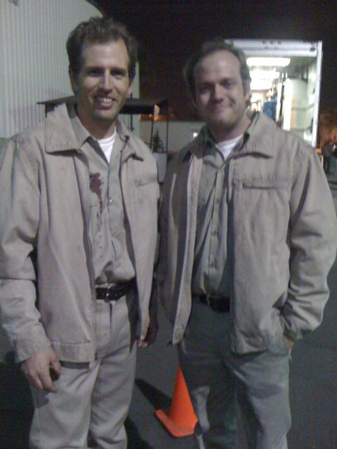 Doubling Justin Dray on HEROES. Great guy, just ran into him on CSI:NY :)