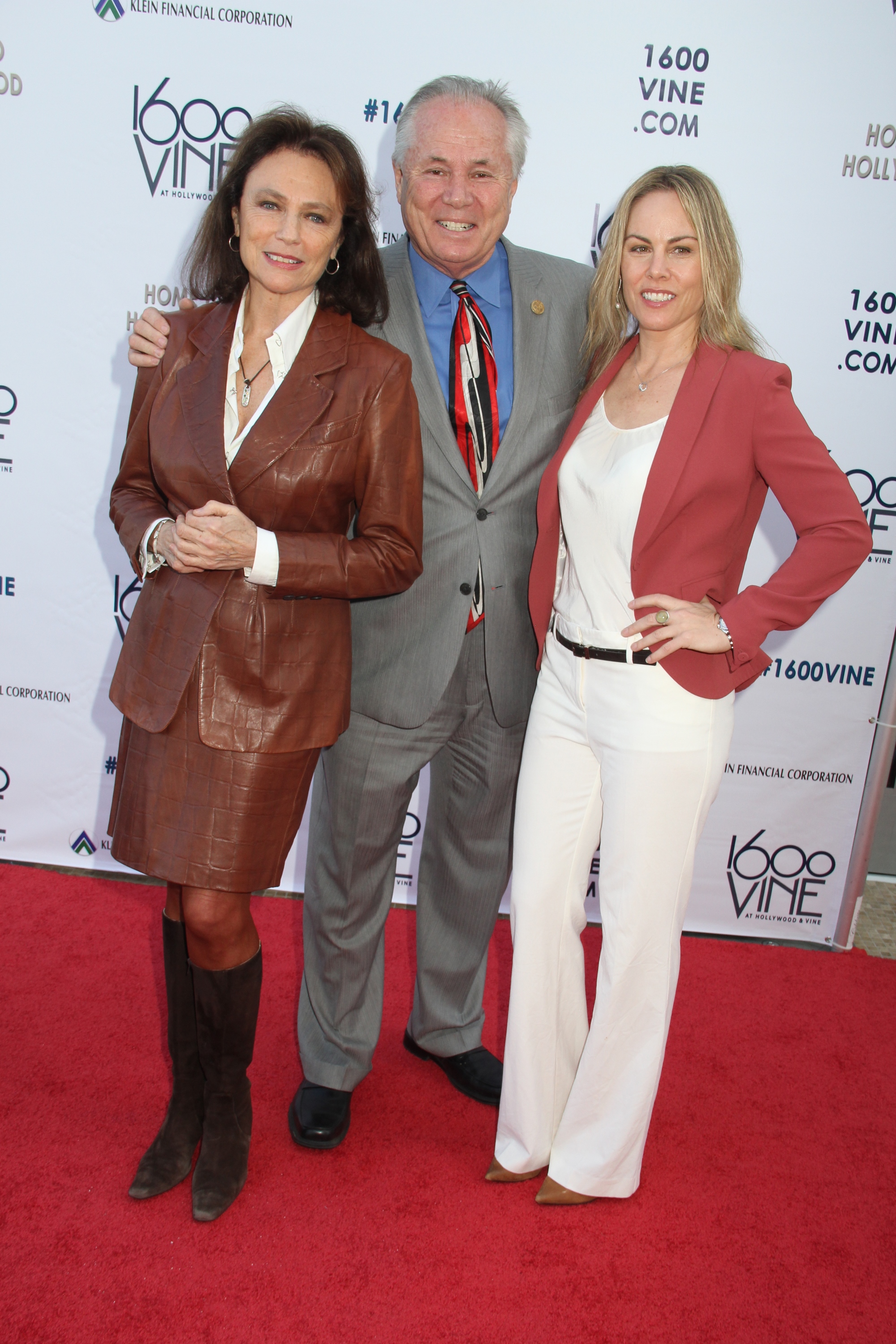Christy Oldham, Jacqueline Bisset and Los Angeles City Councilman Tom LaBonge attend the Made in Hollywood Awards.