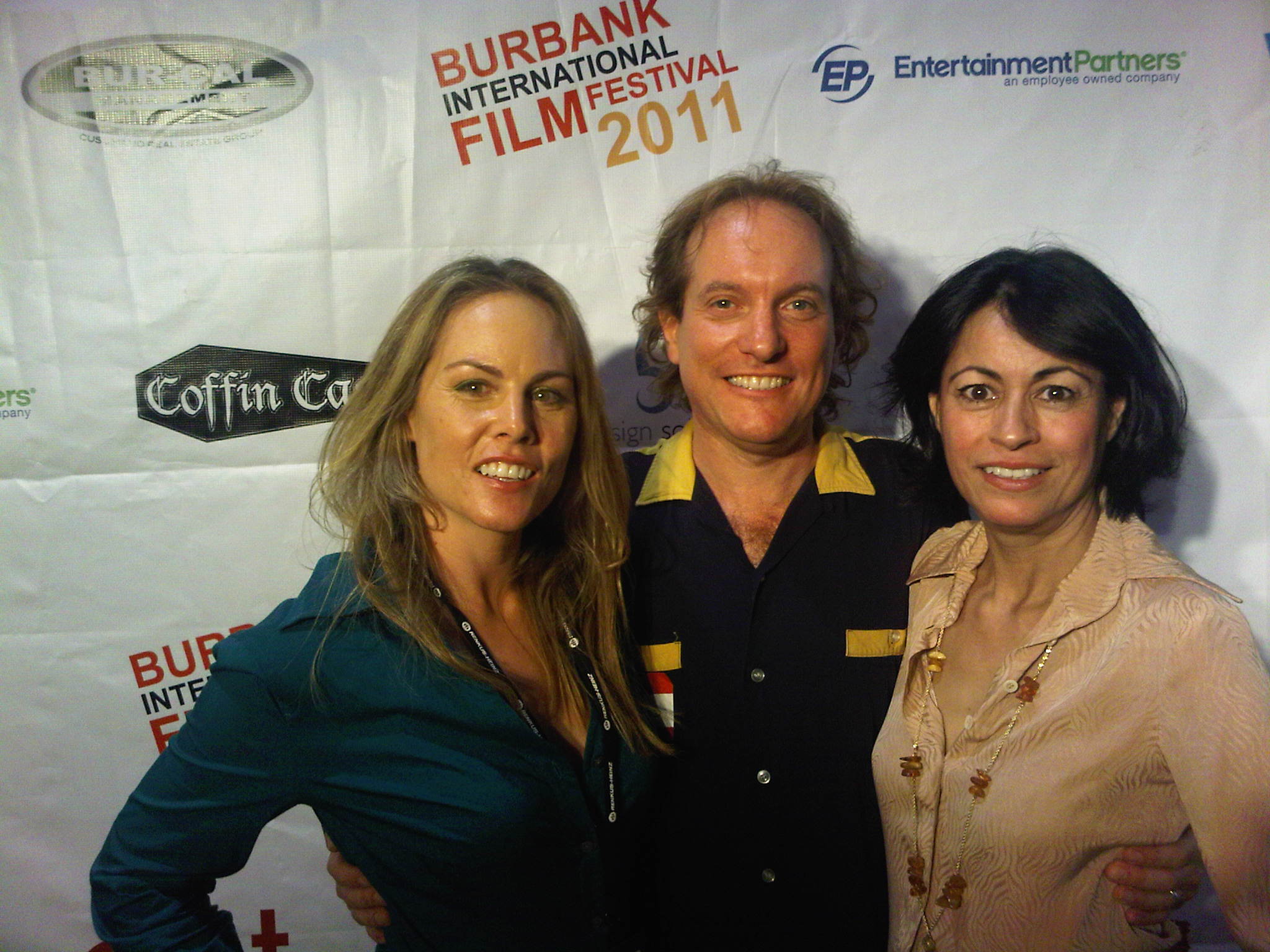 Filmmakers Nicholas Goodman and Hortensia Goodman at the 2011 Burbank International Film Festival