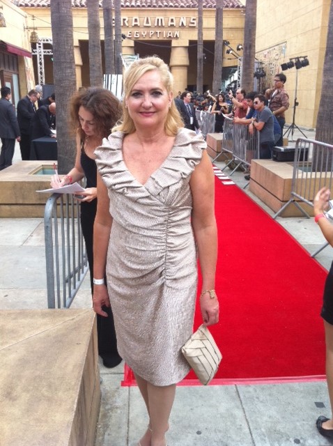 Helen Proimos on Red Carpet for 'Taught to Hate'at Los Angeles Latino Int'l Film Festival (LALIF) at Grauman's Egyptian