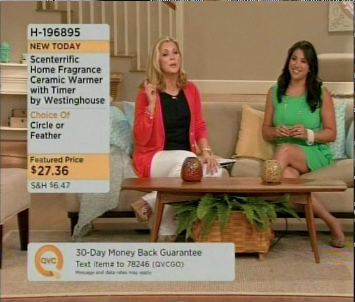 With Pat James on QVC