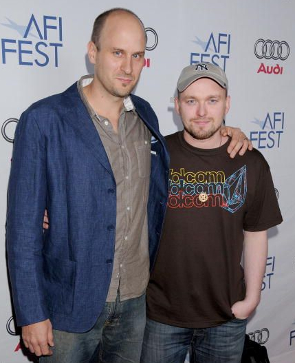 Stefan Schaefer and Olaf de Fleur at the AFI Fest premiere of their film, 