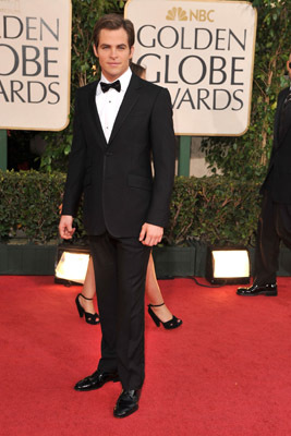 Chris Pine at event of The 66th Annual Golden Globe Awards (2009)