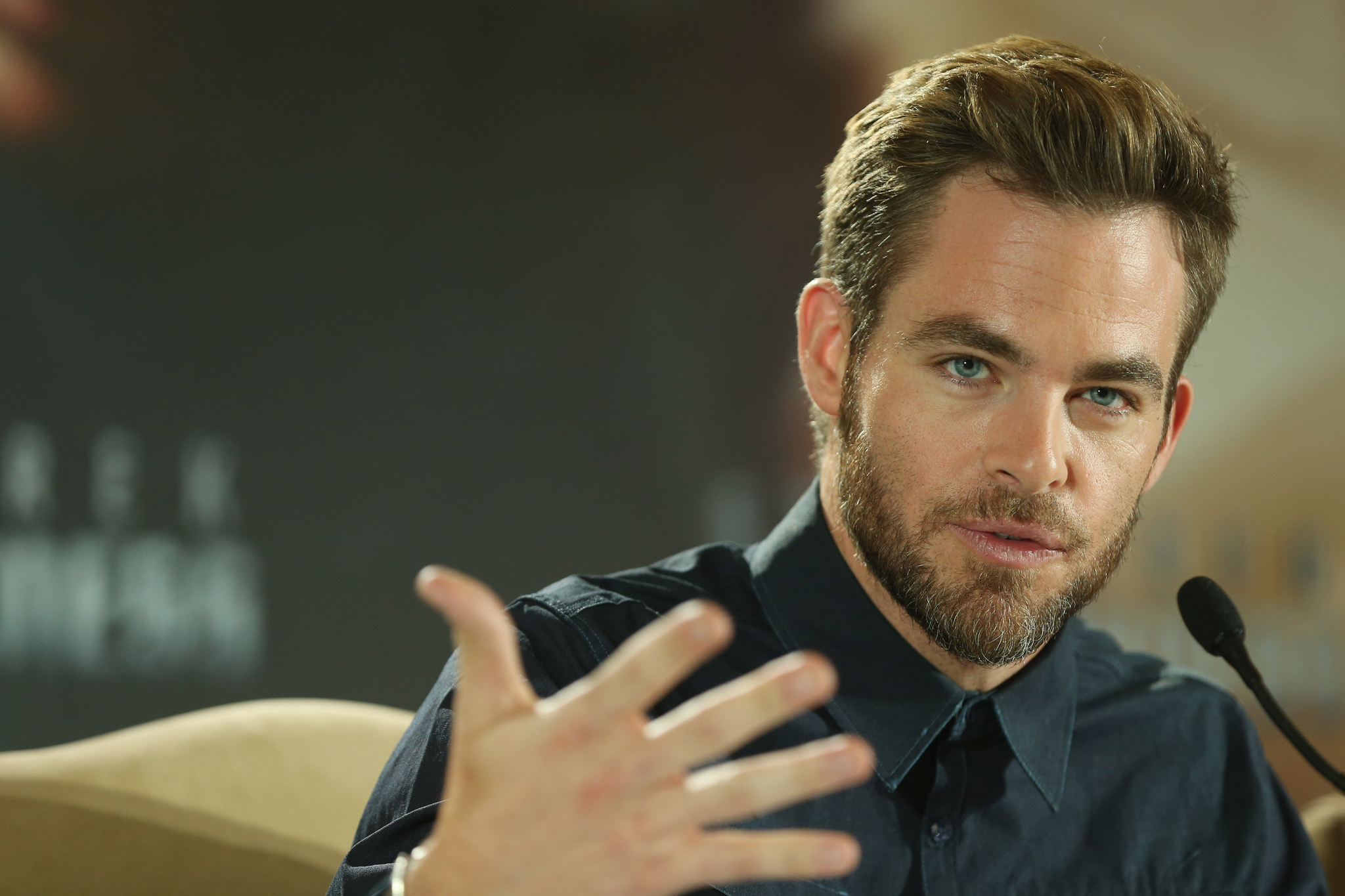 Chris Pine at event of Tolyn i tamsa. Zvaigzdziu kelias (2013)