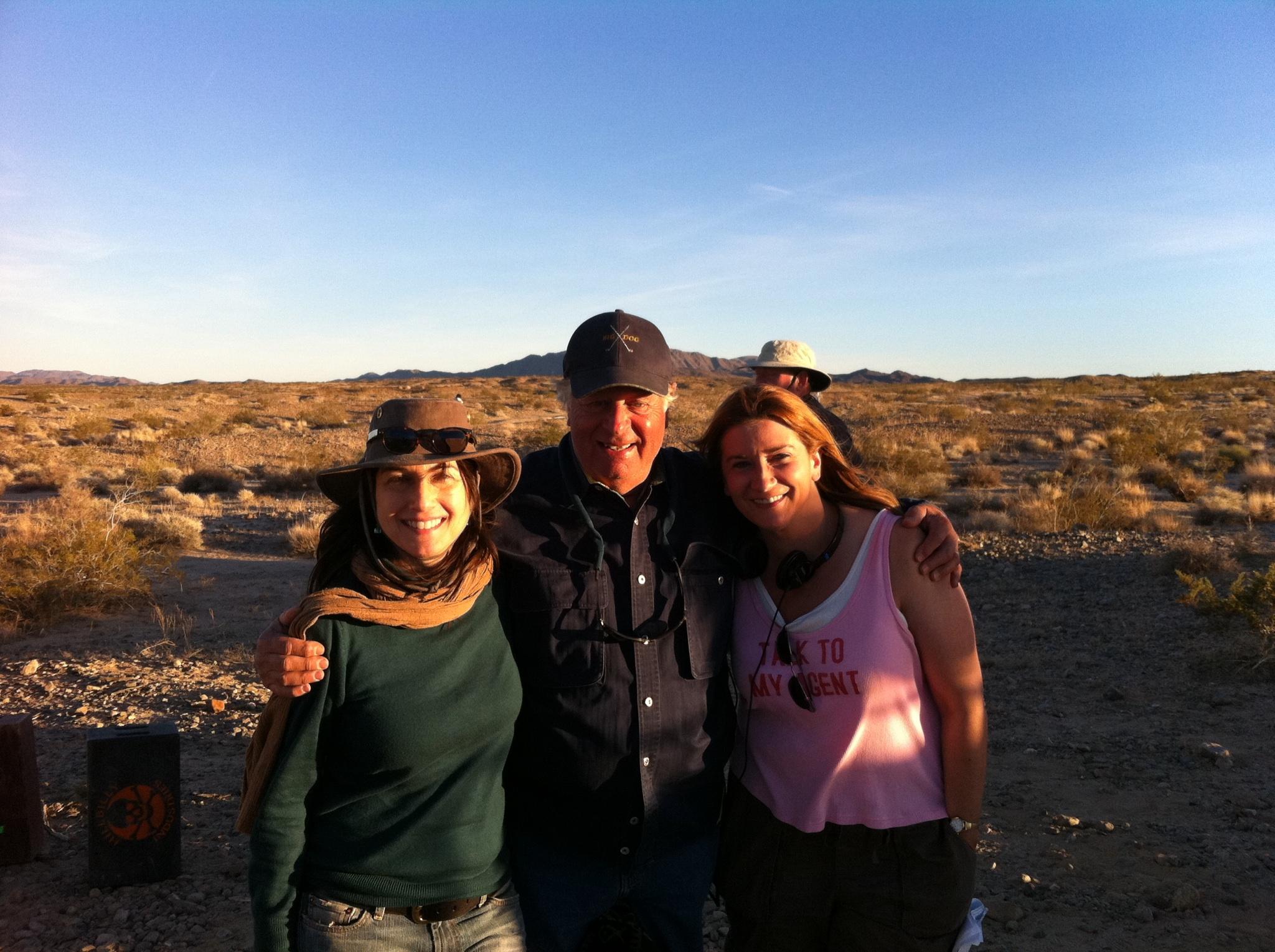 With director Kimberly Jentzen and Oscar nominated D.P. Jack Green during the production of Reign.