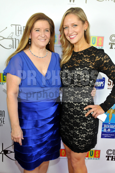Producer Peggy Lane and Actress/Correspondent Ashley Anderson at the Cupcake Theatre in Hollywood, CA for The Lost Kingdom Industry Gala.