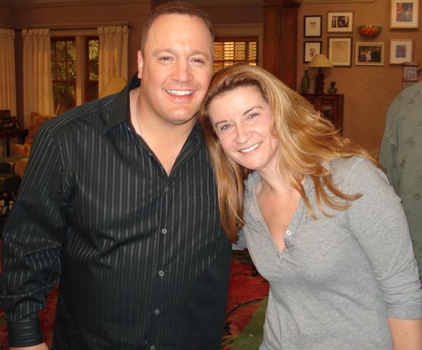 with Kevin James on King of Queens
