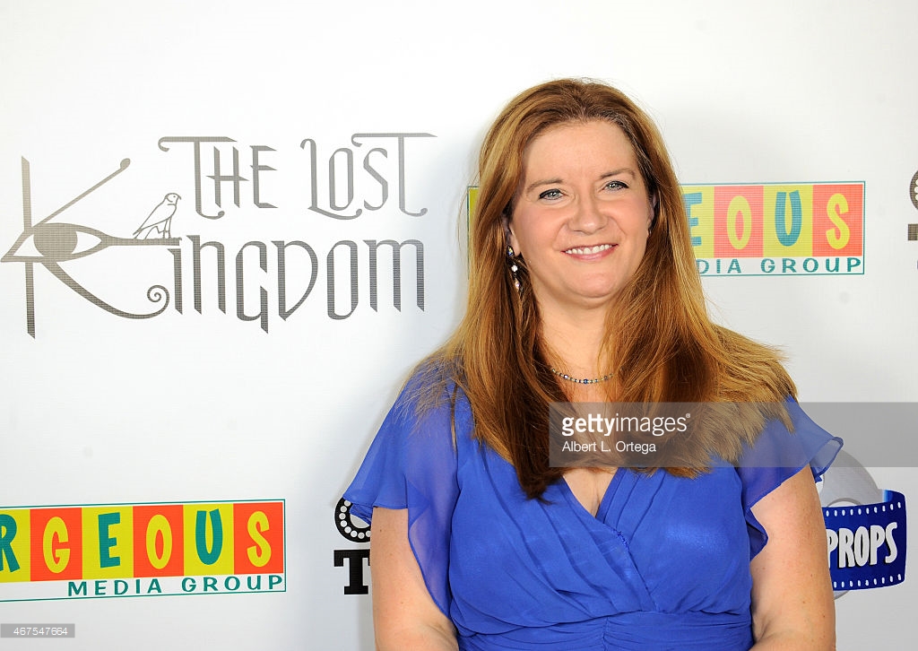 Producer Peggy Lane arrives on the Red Carpet for The Lost Kingdom.