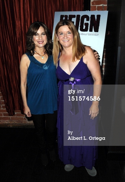 NORTH HOLLYWOOD, CA - SEPTEMBER 07: Director Kimberly Jentzen and producer Peggy Lane arrive for the reception of the LA Shorts Fest Screening Of 'Reign' held at Federal Restaurant and bar on September 7, 2012 in North Hollywood, California. (Photo by Albert L. Ortega/Getty Images)
