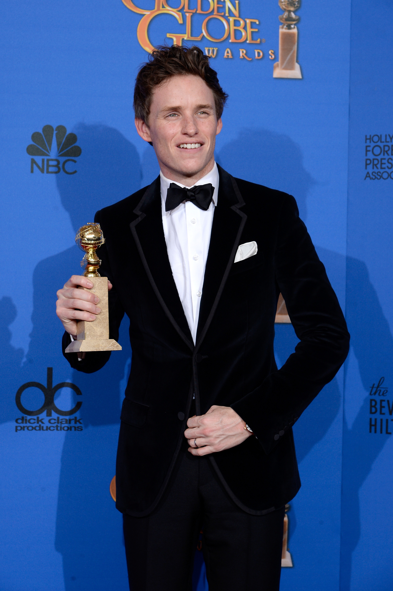 Eddie Redmayne at event of The 72nd Annual Golden Globe Awards (2015)