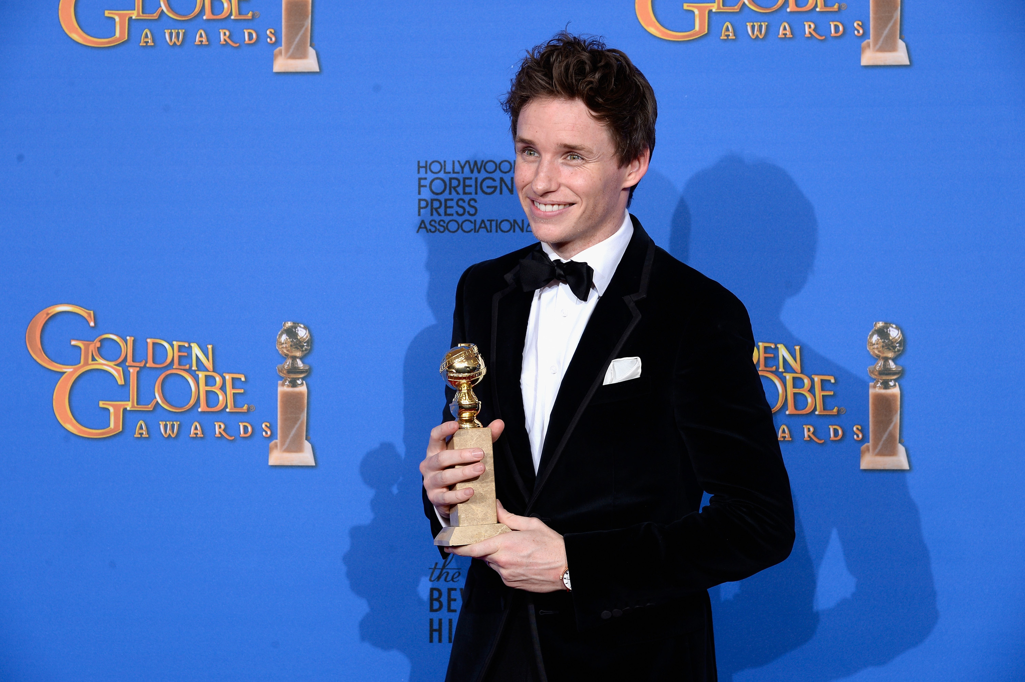 Eddie Redmayne at event of The 72nd Annual Golden Globe Awards (2015)