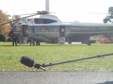 U.S. President's Departure and Arrivals on Marine Corps One, at the White House South Lawn (CNN, Fox Newschannel, NBC, Reuters, among other US and International clients) - 1998 to 2011